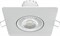 Светильник Gauss Downlight квадрат 6W 520lm 4000K 100-265V IP20 монтаж ?65 90*56мм белый LED 1/40 948411206 - фото 74247