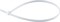 Хомут кабельный 71 040 NCT-036-150-100/WH 3.6х150 нейл. бел. (уп.100шт) Navigator 71040 - фото 75425