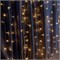 Гирлянда дождь FERON CL18, 160LED, 2700К (теплый белый), с эффектом стробов, 1,5*1,5м+3м прозрачный 32326 - фото 78192