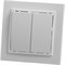 Выключатель двухклавишный STEKKER PSW10-9004-01 , серия Эрна тип установки - скрытый, размер изделия 39044 - фото 79222