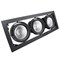 Светильник DL-LED KARDO 3*30W 38гр КОРПУС (H02330) Черный - светодиодного встраиваемого поворотного   DL-2000000728063 - фото 79673