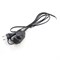 Сетевой шнур с диммером 230V 2м, черный, DM103-200W 23059 - фото 80957