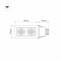 Светильник CL-KARDAN-S180x102-2x9W Day (WH-BK, 38 deg) (Arlight, IP20 Металл, 3 года) 024129 - фото 88505