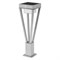 Светодиодный светильник на солнечных батареях 6w 3000K ip44 ENDURA STYLE SOLAR BOUQUET 50cm Post sensor stainless steel  4058075564527 - фото 88821