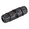 Коннектор прямой NEO-CON-I-2pin-BK (3-7mm, IP67) (Arlight, IP67 Пластик, 3 года) 024936 - фото 92615