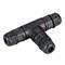 Коннектор тройной NEO-CON-T-2pin-BK (3-7mm, IP67) (Arlight, IP67 Пластик, 3 года) 024937 - фото 94540