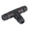 Коннектор тройной NEO-CON-T-2pin-BK (3-7mm, IP67) (Arlight, IP67 Пластик, 3 года) 024937 - фото 94541