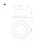Светильник MS-DROP-BUILT-R105-14W Warm3000 (BK, 85 deg, 230V) (Arlight, IP54 Металл, 5 лет) 041495 - фото 97409