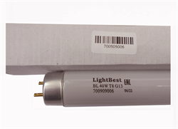 Лампа LightBest BL 40W T8 G13 355-385nm L=590mm (в ловушки насекомых) - - фото 41175