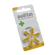 Батарейки для слуховых аппаратов 10 Auditas MF Varta-Microbattery - (блистер 6шт)
