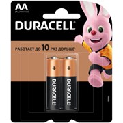 Батарейки Duracell LR6-2BL BASIC (блистер 2шт)
