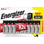 Батарейки ENERGIZER MAX LR6/E91/AA BL10 (блистер 10шт) Eco