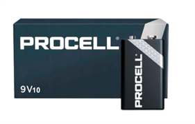 Батарейки Duracell 9V PROCELL CONSTANT (блистер 10шт)