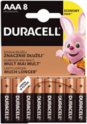 Батарейки Duracell LR03-8BL BASIC (блистер 8шт)