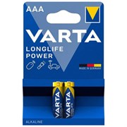 Батарейки VARTA LONGLIFE POWER LR03/AAA BL2 (блистер 2шт)