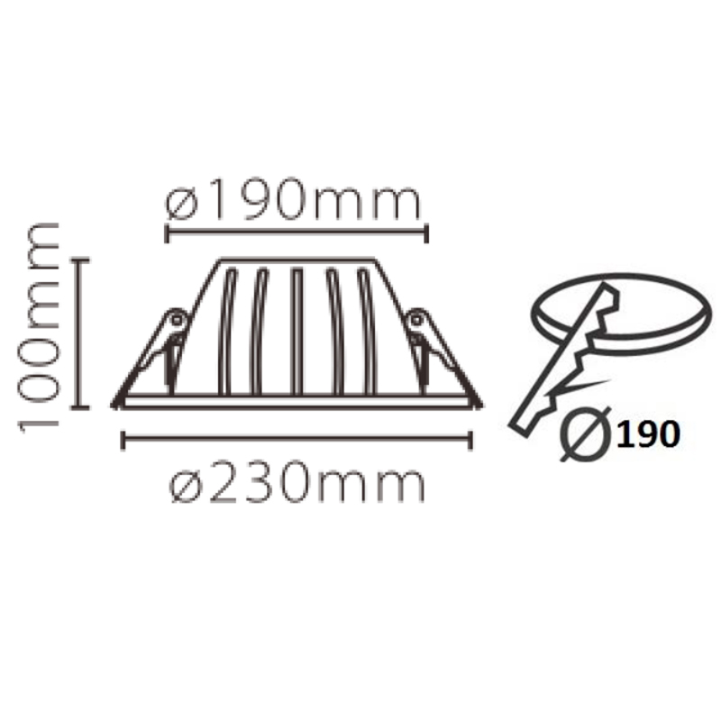 MODERN Ø=230мм