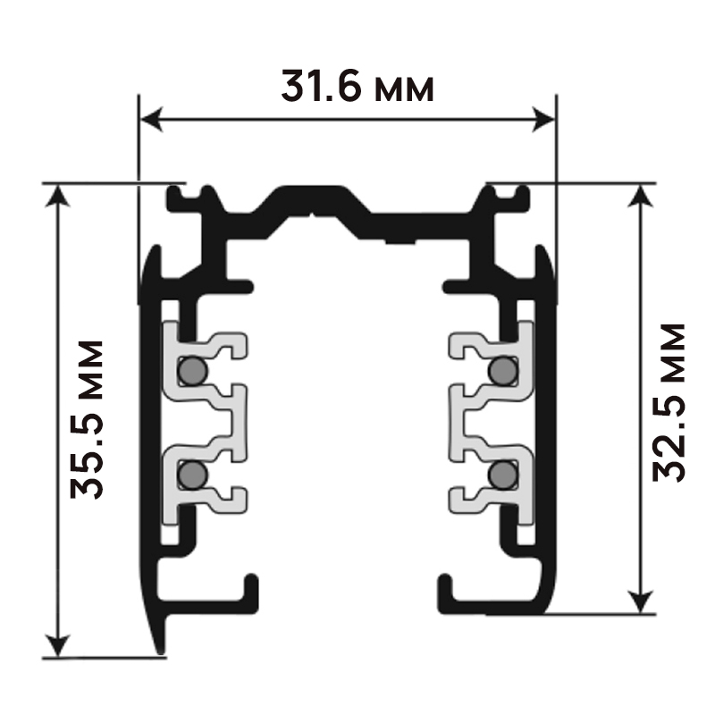 PROLineR-2 черный матовый
