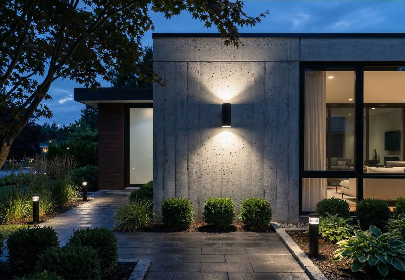 Фасадное освещение