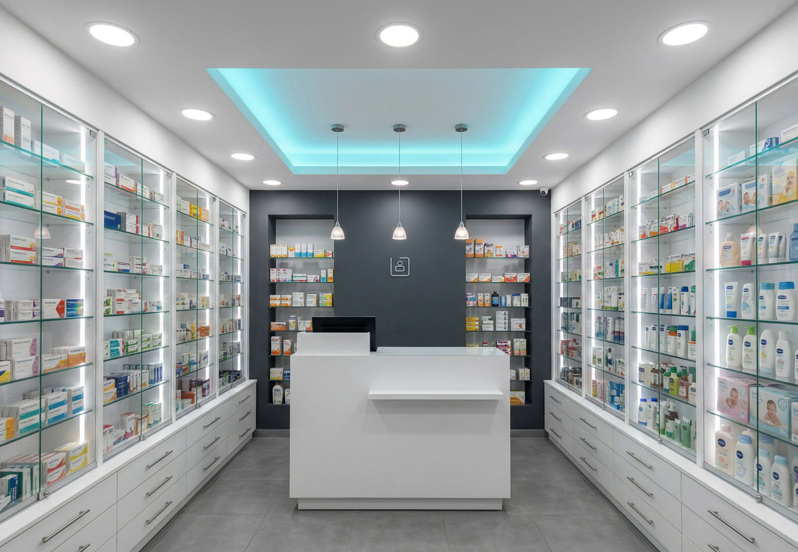 Скидка 15% на светильники для аптек