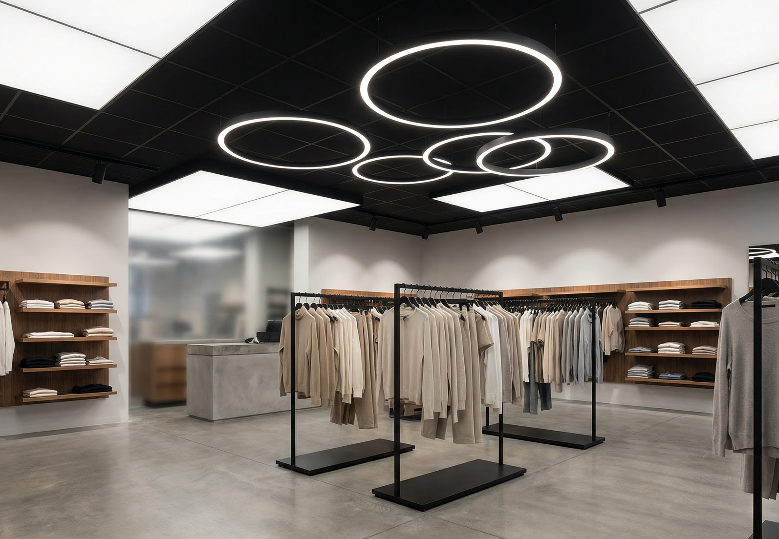 Скидка 15% на светильники для FASHION-RETAIL